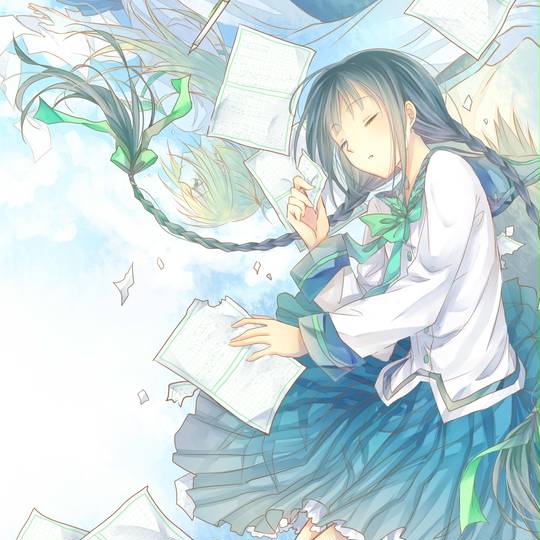 《文学少女》角色天野远子辫子头像图片-萌图百科