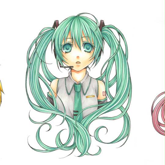 初音一家成员C社6只头像图片