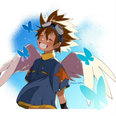 《数码宝贝大冒险》经典头像图片，谁的童年我不说-萌图百科