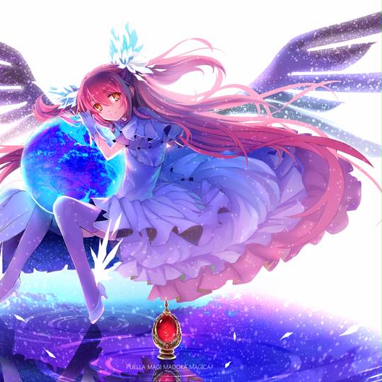 Madoka Magica illustration contest, 魔法少女小圆, 鹿目圆, 圆神, まどか教, 漂亮, 太美了, 円環の理, まどかマギカイラコン受賞作品, Madoka☆Magica 3000+ bookmarks