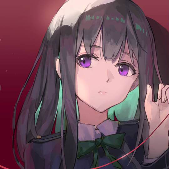 LycorisRecoil, 井之上泷奈, 莉可丽丝, 千束×泷奈, 红线, Lycoris Recoil 1000收藏, 二次創作にオリジナルタグ