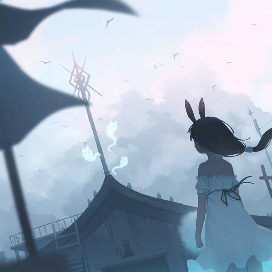 图片[12]-兔子耳朵（Rabbit）可爱女孩头像图片，独美的气质-萌图百科