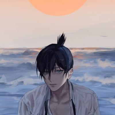 早川秋漫画《链锯人》头像图片，未来恶魔契约者-萌图百科