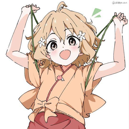松前绪花, 花开伊吕波, 女孩子