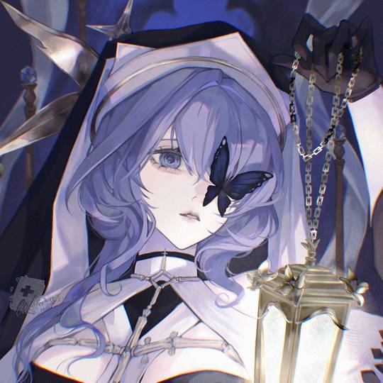 絮雨《明日方舟》五星医疗干员头像图片-萌图百科
