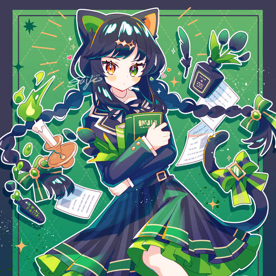 图片[13]-麻花辫女孩最可爱了，这样的头像图片不要错过-萌图百科