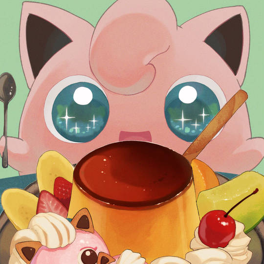 胖丁（Jigglypuff）气球宝可梦头像图片