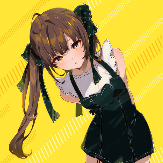 双马尾女孩pixiv头像图片