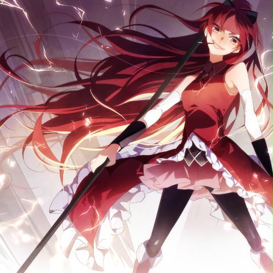 魔法少女小圆, 佐仓杏子, Madoka Magica illustration contest, あんこれかっこいい, キャプション激しく同意, まどかマギカイラコン受賞作品, Madoka☆Magica 500+ bookmarks