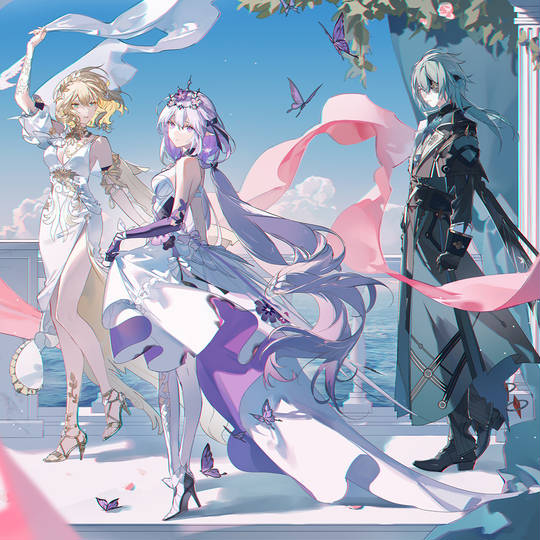 崩坏：星穹铁道, Elegant, Castorice, 阿格莱雅, Anaxa图片