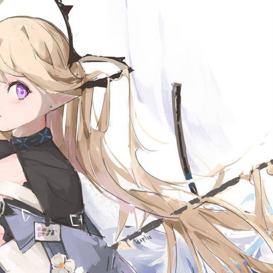 深靛《明日方舟》头像图片，一起看看吧-萌图百科