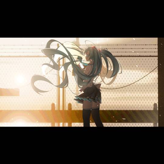 初音未来超高清头像图片