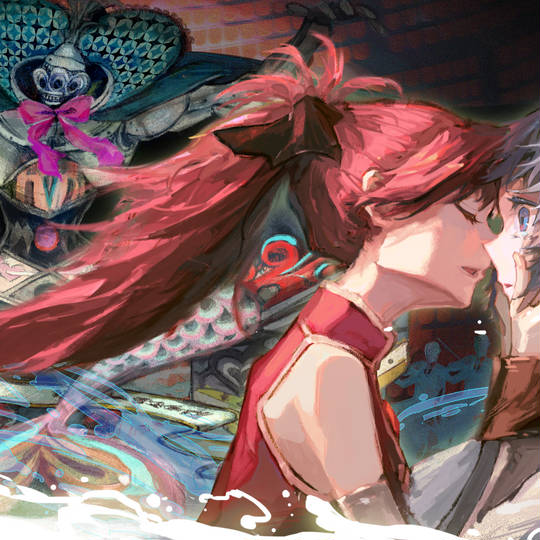 魔法少女小圆, 佐仓杏子, 美树沙耶香, Madoka☆Magica 100+ bookmarks, 红蓝（魔法少女小圆）