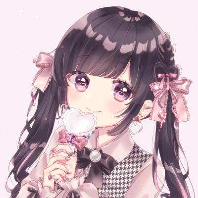 双马尾女孩pixiv头像图片，纯情可爱的既视感-萌图百科