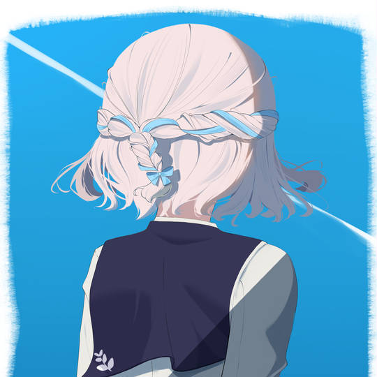 小女孩, 葛城莉莉娅, 白线, 背影, 学园偶像大师图片