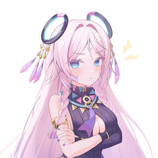 女孩子, illustration, 美少女, 原神, 茜特菈莉, GenshinImpact, 腕組み, 天使的小窗, 原神1000收藏