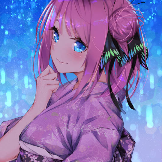 浴衣, 中野二乃, 五等分的新娘, 中野三玖, 泳装图片