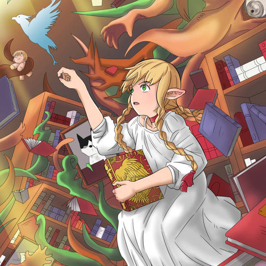 图片[3]-玛露西尔（Marcille）漫画《迷宫饭》头像图片，不喜欢猎奇料理-萌图百科