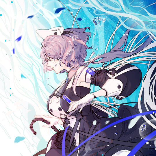 絮雨《明日方舟》五星医疗干员头像图片