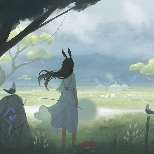 图片[14]-兔子耳朵（Rabbit）可爱女孩头像图片，独美的气质-萌图百科