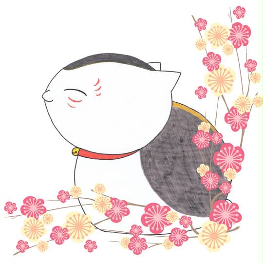 夏目友人帐, 可爱, 初春, 喵先生图片