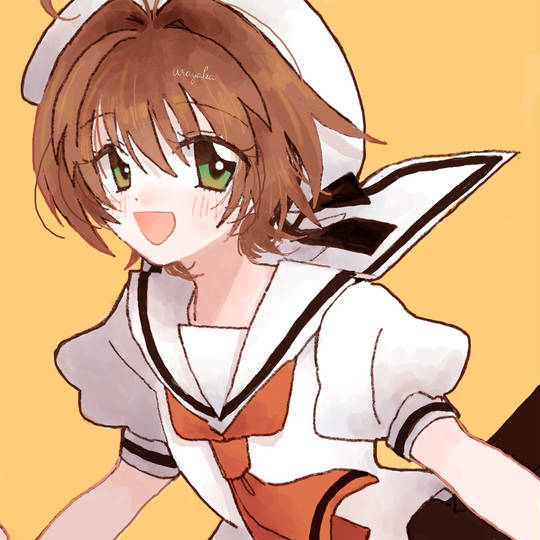 《魔卡少女樱》最新的P站自截头像图片