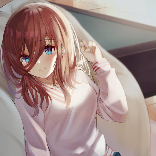 黑丝袜, 热裤, 五等分的新娘, 中野三玖, 黑裤袜图片