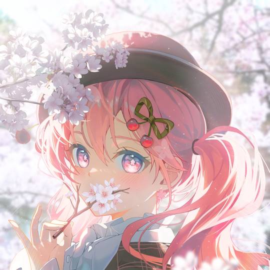 初音未来之樱未来超美头像图片16张