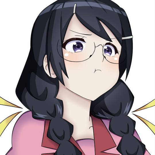 Tsubasa, Hanekawa, 羽川翼, 化物语, 物语系列, ふくれっ面, 气鼓鼓, ふくれ真々子