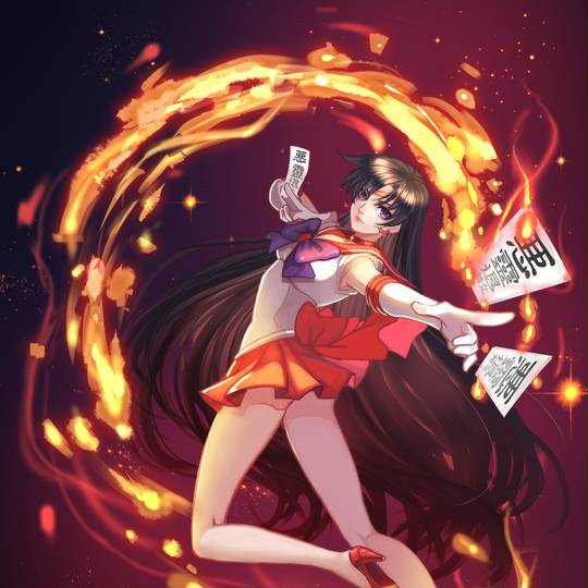 图片[8]-变身类漫画《美少女战士》头像图片，童年经典动漫-萌图百科