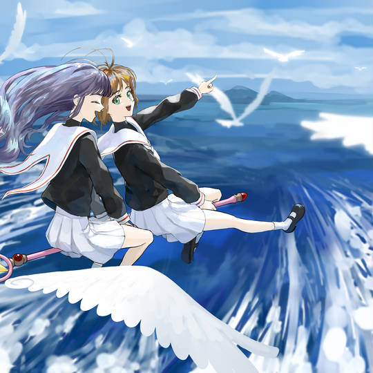《魔卡少女樱》最新的P站自截头像图片