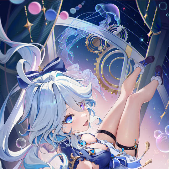 《原神》水之魔神·芙宁娜头像图片