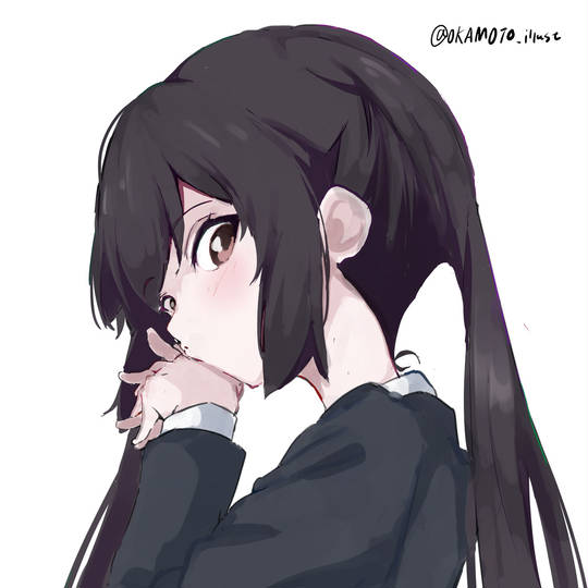 《轻音少女》中野梓超清可爱头像图片