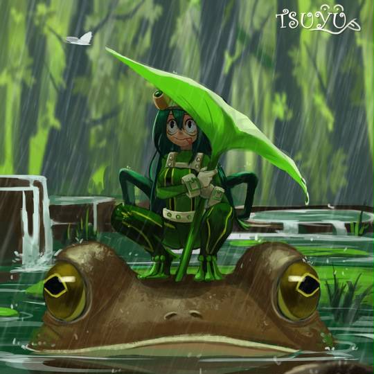 图片[2]-蛙吹梅雨（Asui Tsuyu）《我的英雄学院》头像图片-萌图百科