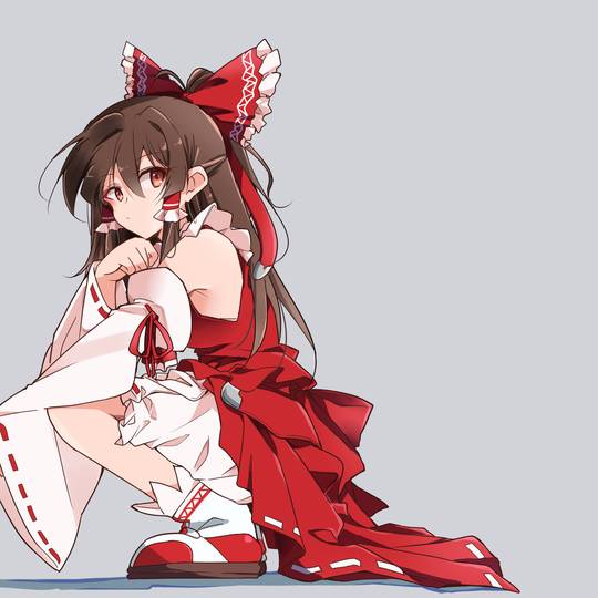 青灵梦, drawers, 东方Project, 脇巫女, 博丽灵梦图片