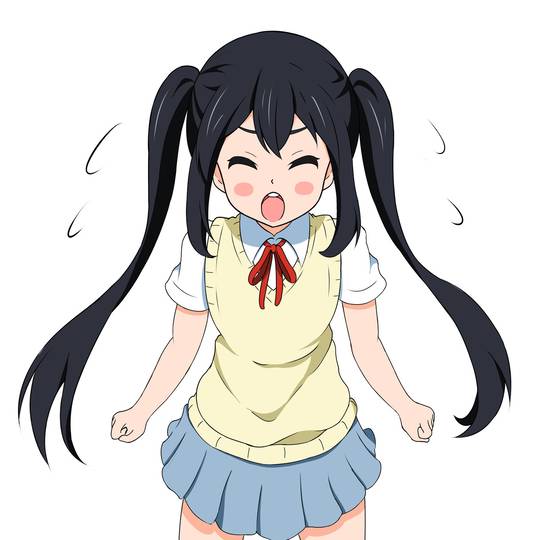 《轻音少女》中野梓超清可爱头像图片