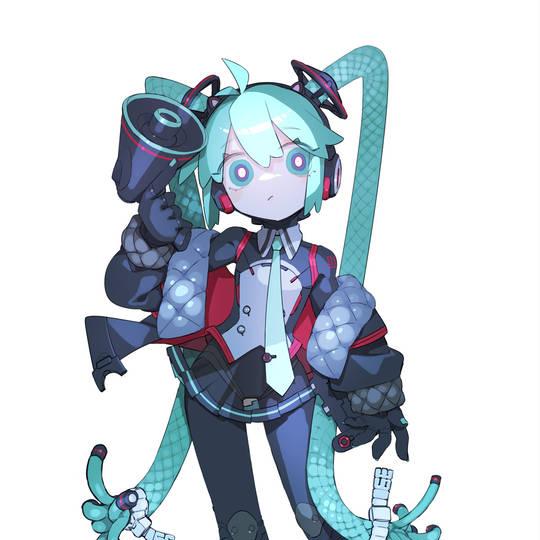 初音未来超高清头像图片