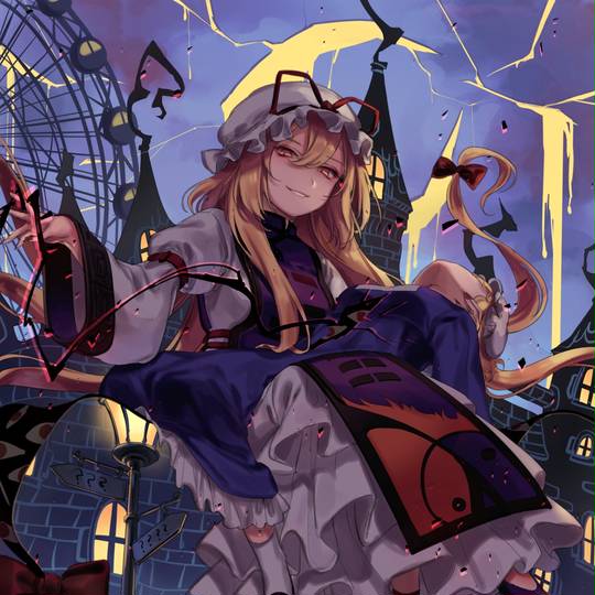 《东方妖妖梦》八云紫（Yakumo Yukari）头像图片