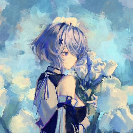 絮雨《明日方舟》五星医疗干员头像图片