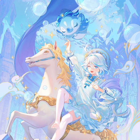《原神》水之魔神·芙宁娜头像图片