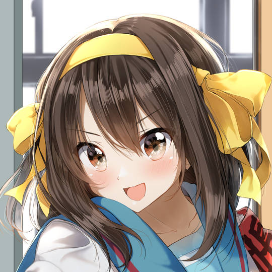 凉宫春日, 凉宫春日的忧郁, 凉宫春日1000收藏, 水手服, 涼宮ハルヒ5000users入り