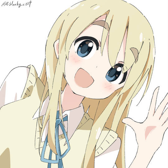 琴吹紬, 轻音少女, K-ON!, 女孩子, 轻音少女100收藏