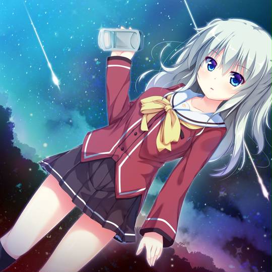 Charlotte, 友利奈緒, Charlotte (anime), 星空, video camera, key1000users入り