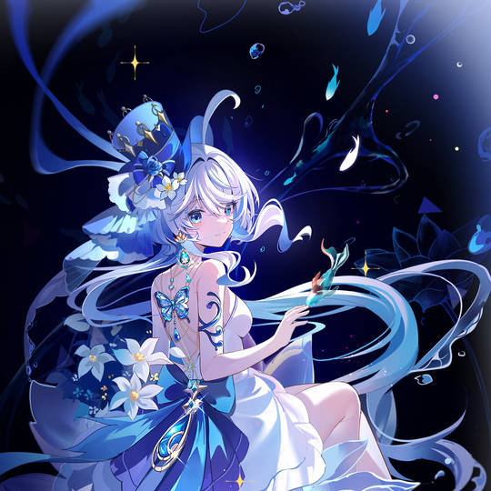 《原神》水之魔神·芙宁娜头像图片