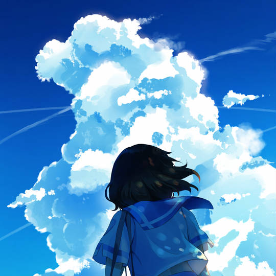 吹响吧！上低音号, 黄前久美子, 积雨云, 云, 飛行機雲, メンタルヘルス