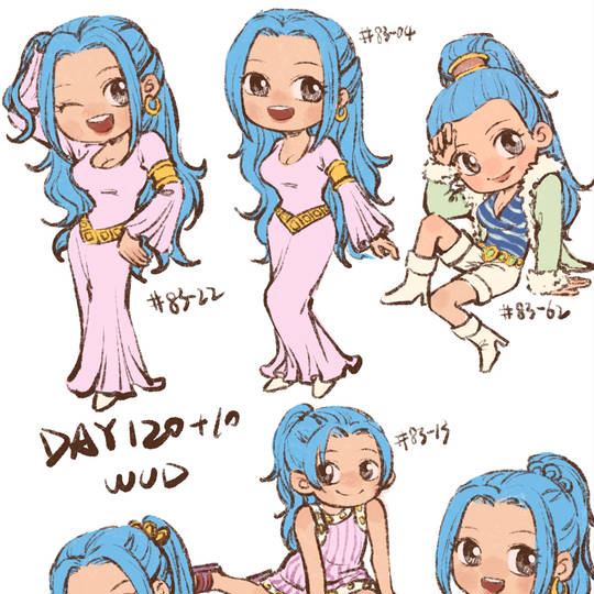 奈菲特·D·薇薇（Nefertari D. Vivi）《海贼王》头像图片