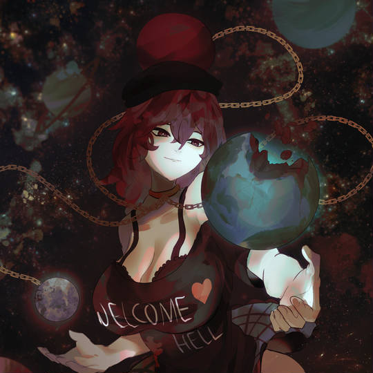 图片[8]-赫卡提亚·拉碧斯拉祖利（Hecatia Lapislazuli）东方Project头像图片-萌图百科