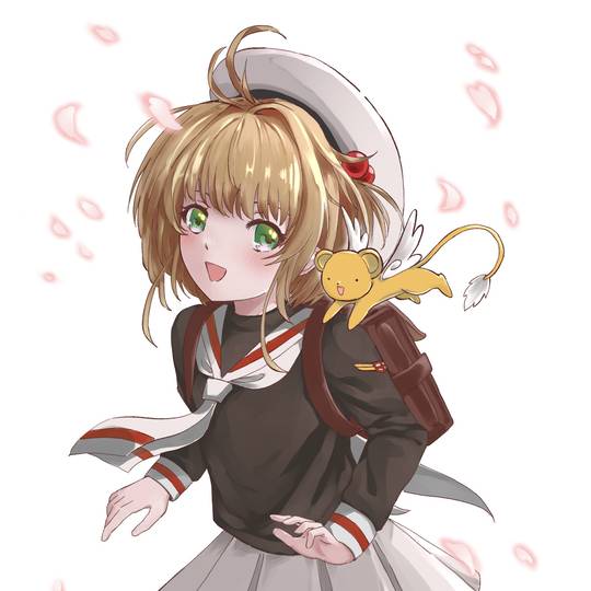 《魔卡少女樱》最新的P站自截头像图片