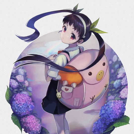 《化物语》精彩的头像图片