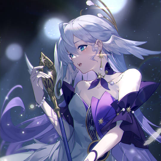 星穹铁道鸡翅膀女孩知更鸟头像图片